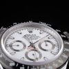 Rolex Daytona Stainless Steel Black Enameled White Dial