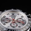 Rolex Daytona Stainless Steel Black Enameled Silver Dial