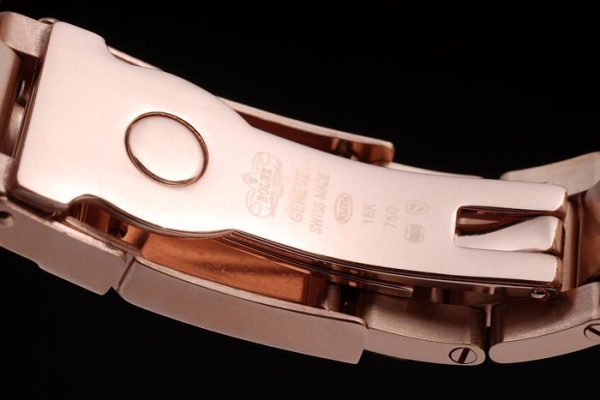 Rolex Daytona Rose Gold Plated Stainless Steel Black Dial