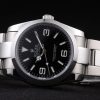 Rolex Explorer Polished Stainless Steel Black Dial