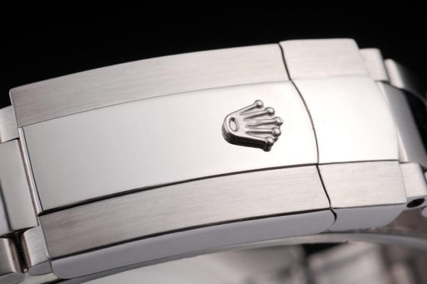 Rolex Explorer Polished Stainless Steel Black Dial