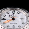 Rolex Explorer Stainless Steel White Dial Tachymeter Bezel