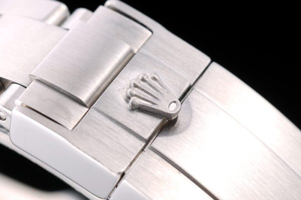 Rolex Explorer Stainless Steel White Dial Tachymeter Bezel