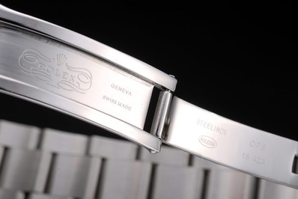 Rolex Explorer Stainless Steel White Dial Tachymeter Bezel