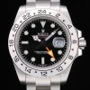 Rolex Explorer Stainless Steel Bezel Black Dial Tachymeter
