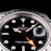 Rolex Explorer Stainless Steel Bezel Black Dial Tachymeter