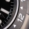 Rolex Explorer Black Ceramic Bezel Black Dial Tachymeter
