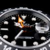 Rolex Explorer Black Ceramic Bezel Black Dial Tachymeter