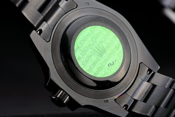 Rolex Explorer Black Ceramic Bezel Black Dial Tachymeter