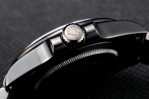 Rolex Explorer Black Ceramic Bezel Black Dial Tachymeter