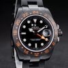 Rolex Explorer Black Ceramic Bezel Black Dial Tachymeter