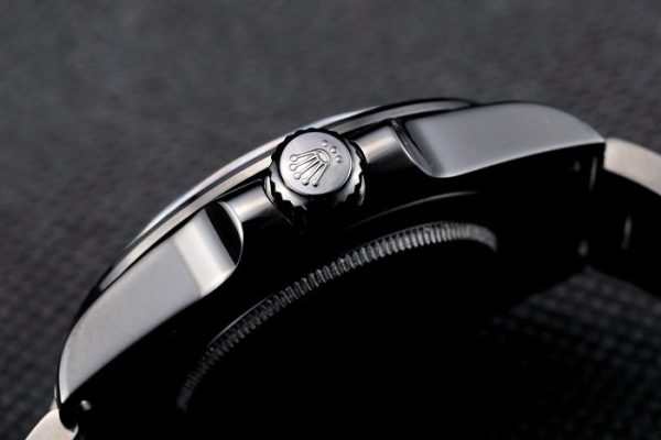 Rolex Explorer Black Ceramic Bezel Black Dial Tachymeter