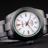 Rolex Milgauss Tinted Green Pro-Hunter Saphire White Dial