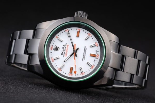 Rolex Milgauss Tinted Green Pro-Hunter Saphire White Dial