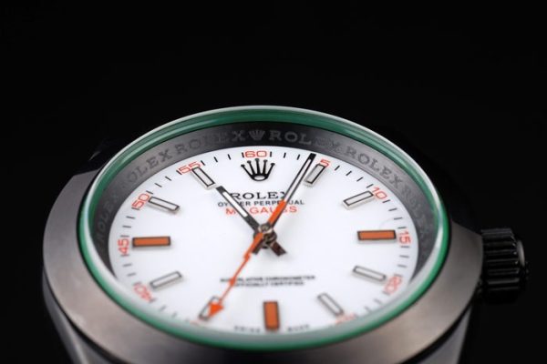 Rolex Milgauss Tinted Green Pro-Hunter Saphire White Dial