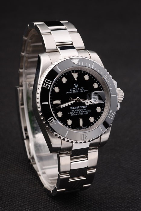 Rolex Submariner Black Ceramic Tachymeter Black Dial