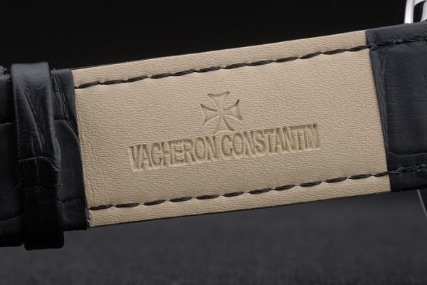 Vacheron Constantin Replica Watches Luxury Leather 80229